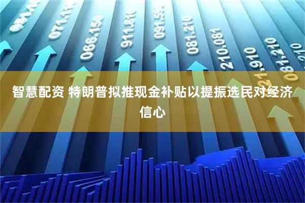 智慧配资 特朗普拟推现金补贴以提振选民对经济信心